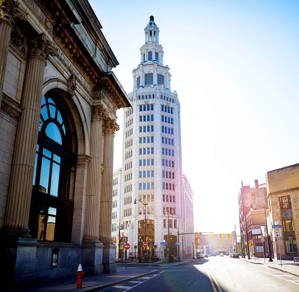 Buffalo, New York cityscape