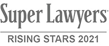 Super Lawyers 2021 Rising Stars Award
